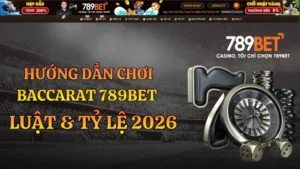 Hướng Dẫn Baccarat 789BET: Luật & Tỷ Lệ 2026 (58 ký tự)