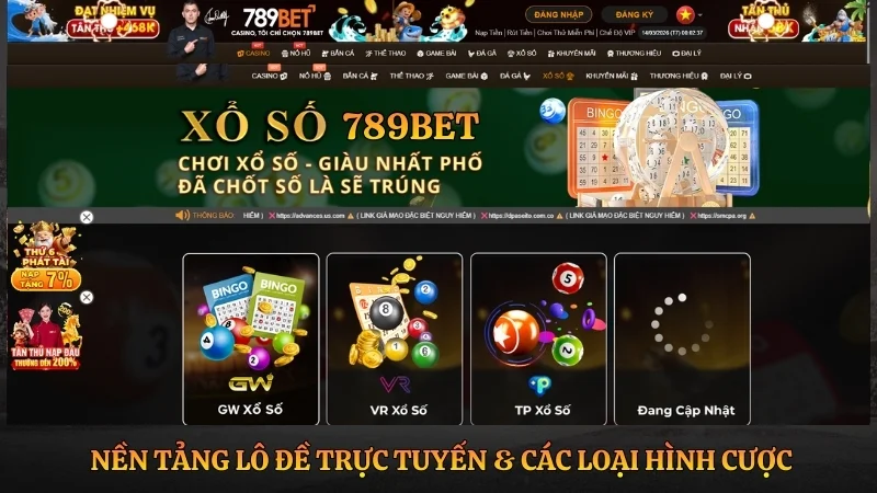 Xổ Số 789BET: soi cầu xổ số